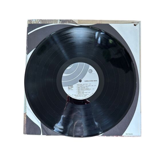 Carole King Music Vinyl Album LP 1971 Terre Haute Pressing Very Good Condition - Picture 11 of 11